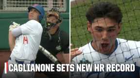 Jac Caglianone breaks Florida's all-time home run record on 75th career HR 🔥 | ESPN College Baseball