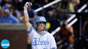 UNC's Vance Honeycutt hits walk-off home run in super regionals | Full 9th Inning