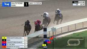 Gulfstream Park May 31, 2024 Race 1