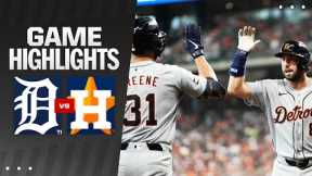 Tigers vs. Astros Game Highlights (6/15/24) | MLB Highlights