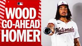 James Wood's CLUTCH home run lifts the Nationals to a SWEEP!