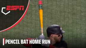Ryan Jeffers hits a home run with the pencil bat 😳✏️ | ESPN MLB