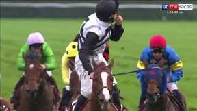 Jockey shushes crowd as RAMATUELLE romps to Prix de la Foret success!