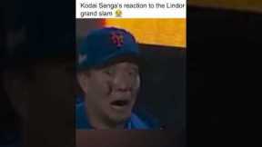 Kodai Senga's Ghost Face after Lindor's Home Run LOL