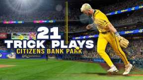 All 21 Trick Plays from Phillies' Citizens Bank Park | Savannah Bananas