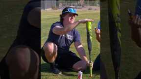 We FIXED a BROKEN BASEBALL BAT And Hit a HOME RUN With It! #shorts