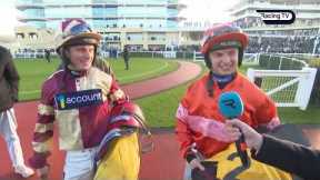 It's a dead-heat between the Bowen brothers at Cheltenham! What a finish!