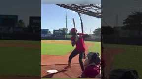 Just a reminder ... Elly De La Cruz demolishes baseballs 💥