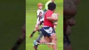 This Kid Destroyed A Whole Team 😱 - Rugby #shorts