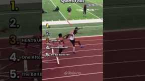 Ranking The Worst Sports Fails #shorts