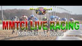 01 March 2025 | Philippines Horse Racing Live | Metro Manila Turf Club Inc.