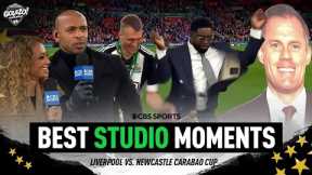 SHOW HIGHLIGHTS: 🔥 Carabao Cup Final BEST MOMENTS with the UCL Today crew 🔥 | Kate, Micah, Henry 😂