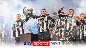 The best moments of Newcastle's parade as they celebrate winning the EFL Cup