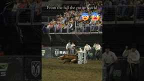 Barrel racing falls 😰