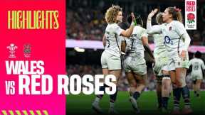 11 TRIES AT THE PRINCIPALITY! | Wales v Red Roses highlights