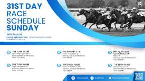 LRC Live  - 31st Day Lahore Winter Meeting 2024-2025 | March 29, 2025 #horse #race #horserace