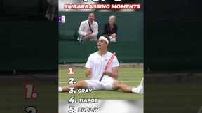 Top 5 Embarrassing Moments in Tennis