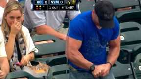 Best Fan Moments in Sports | Funny Fails, Wacky Intruders & Contest Winners