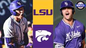 #2 LSU vs Kansas State (Exciting Game!) | 2025 College Baseball Highlights