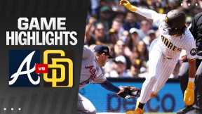 Braves vs. Padres Game Highlights (3/27/25) | MLB Highlights