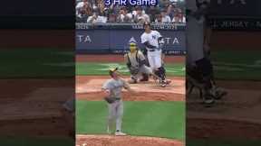 Aaron Judge Crushes 3 Home Runs in One Game | All Rise for the Captain! #mlb #aaronjudge