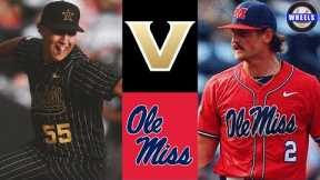 #9 Vanderbilt vs #23 Ole Miss (G2) | 2025 College Baseball Highlights