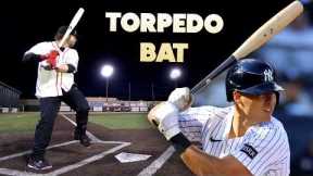 Hitting with the TORPEDO BAT | Wood Baseball Bat Review