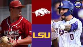 #7 Arkansas vs #3 LSU (G2) | 2025 College Baseball Highlights
