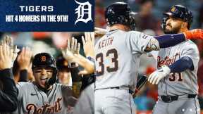 The GRITTY TIGERS ARE BACK! (4 homers and 8 runs in the 9th inning!)
