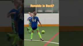 Kid Channels his Ronaldo Skills ⚽️🥅 #soccer #futbol