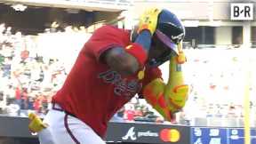 Ronald Acuña Jr. Homers on the First Pitch in His Return From Injury