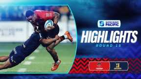 HIGHLIGHTS | CRUSADERS V HIGHLANDERS | Super Rugby Pacific 2025 | Round 15