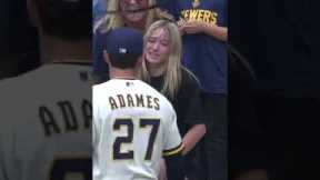 What an awesome moment between Willy Adames and this fan 🤗🤗
