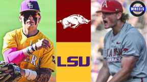 #7 Arkansas vs #3 LSU (G3) | 2025 College Baseball Highlights