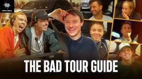 Tennis Players Pranked by Worst Tour Guide Ever!