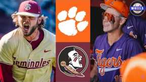 #3 Clemson vs #5 Florida State (G3) | 2025 College Baseball Highlights