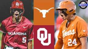 #3 Texas vs Oklahoma (Exciting Game!) | G2 | 2025 College Baseball Highlights