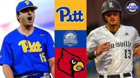 #15 Pitt vs #10 Louisville (CRAZY GAME!) | Opening Round | 2025 College Baseball Highlights