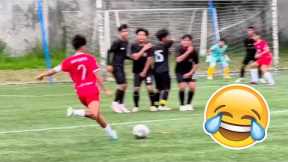 FUNNY FOOTBALL MOMENTS, SKILLS & GOALS #42