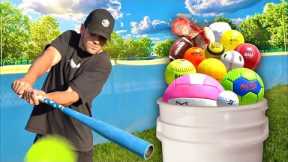 Hitting a Home Run with Every Ball I Own (2025)