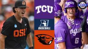 TCU vs #8 Oregon State | Regionals Elimination Game | 2025 College Baseball Highlights