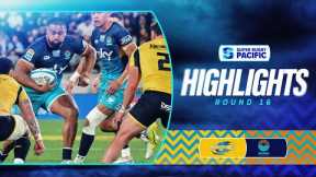 HIGHLIGHTS | HURRICANES v MOANA PASIFIKA | Super Rugby Pacific 2025 | Round 16