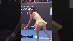 Wind BLOWS ball back over net! 🤯