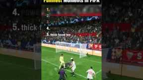 FIFA's FUNNIEST Moments RANKED ! #fifa #eagames #football #shorts