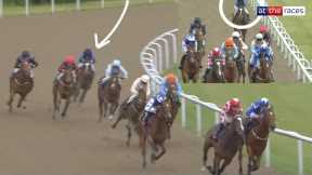 HOW DID HE WIN FROM THERE?! | Crazy horse race sees Bone Marra make an amazing recovery on debut