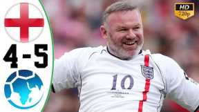 England XI vs World XI 4-5 All Goals & Highlights Soccer Aid 2025