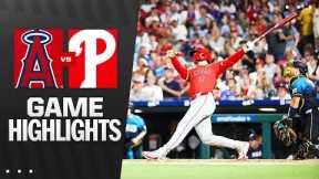 Angels vs. Phillies Game Highlights (7/18/25) | MLB Highlights