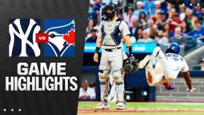 Yankees vs. Blue Jays Game Highlights (7/21/25) | MLB Highlights
