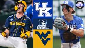 Kentucky vs West Virginia (WILD!) | Regional Final (G6) | 2025 College Baseball Highlights