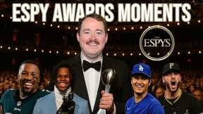 Shane Gillis Hilarious and Crazy Moments ESPY Moments 2025 | Athlete and Trump Jokes Tush Push Skit